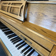 1992 Yamaha M302 oak console piano and bench - Upright - Console Pianos